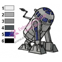 CWR2 Star Wars Embroidery Design